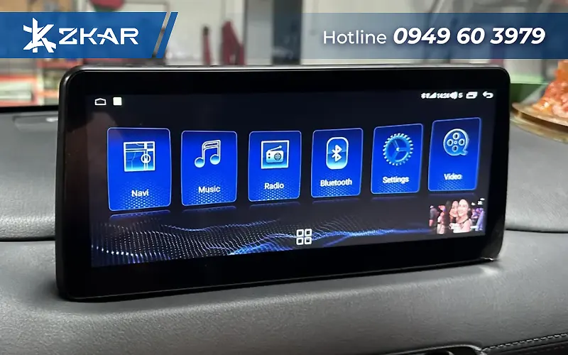 màn hình android xe mazda cx8