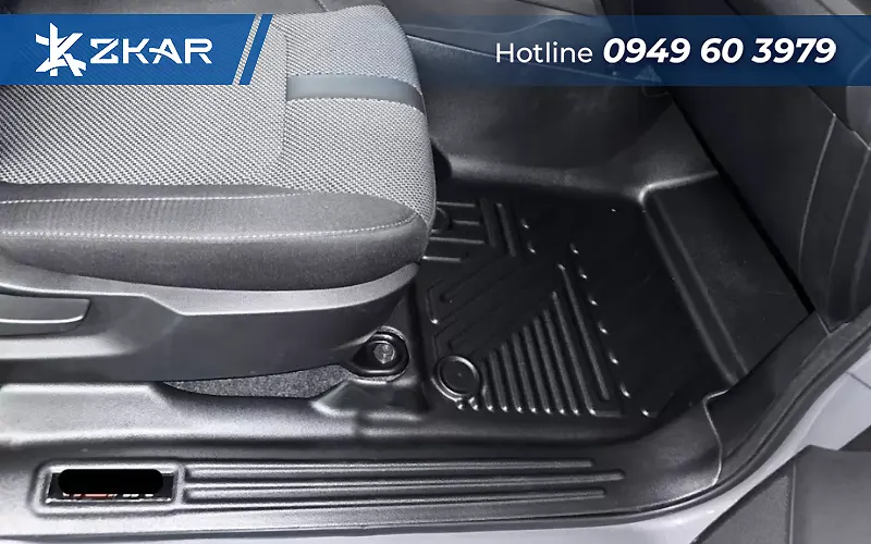 Thảm Lót Sàn Ô Tô Đúc Tràn Viền Cao Cấp Cho Mazda BT-50