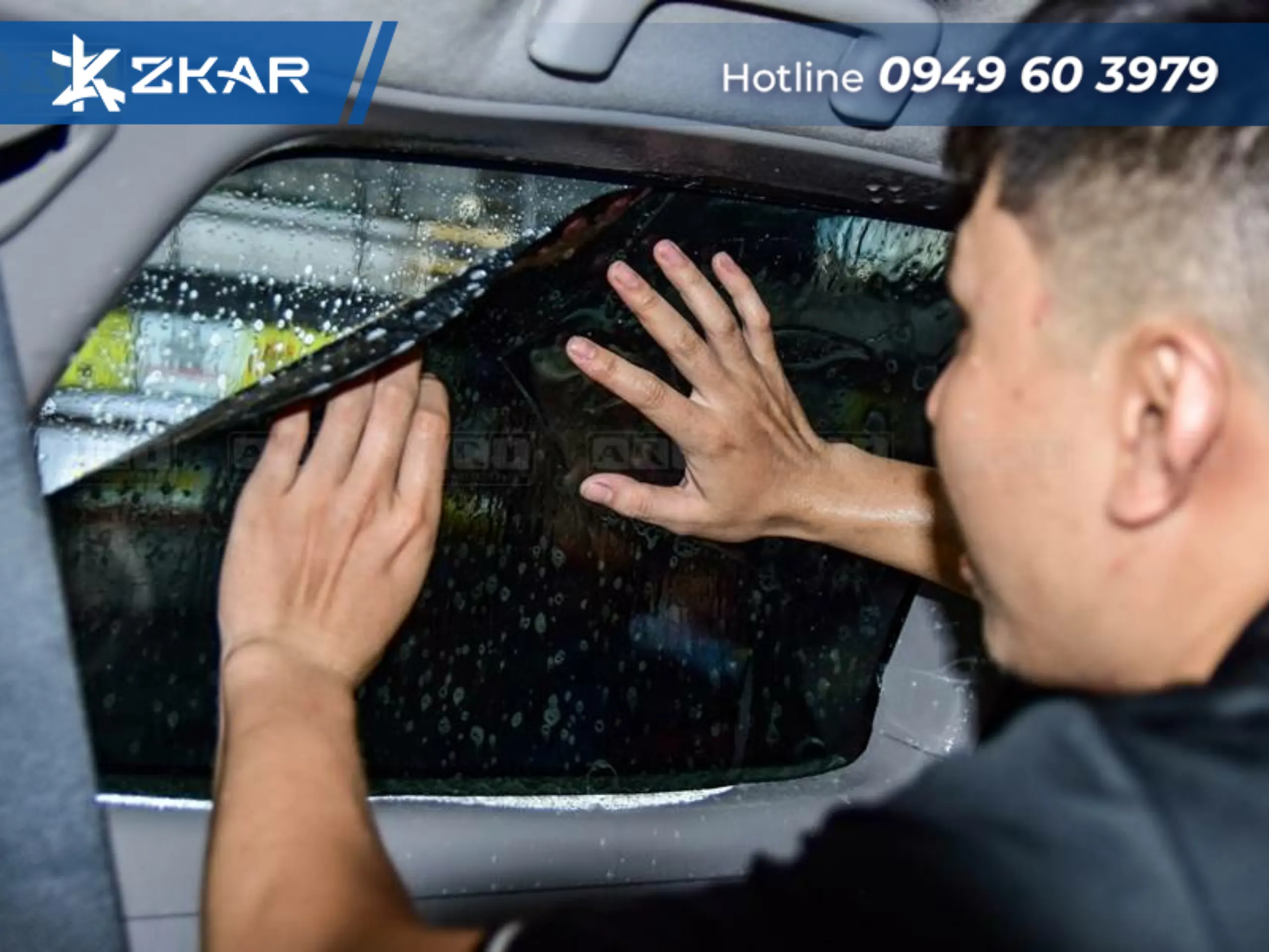 Thi công phim cách nhiệt mazda BT-50 chuyên nghiệp - thẩm mỹ cao