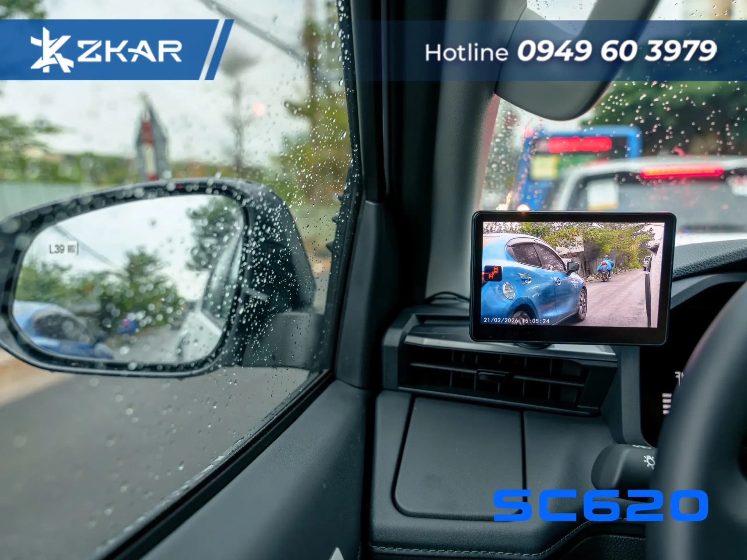 Vietmap SC620 HỖ TRỢ LÙI XE