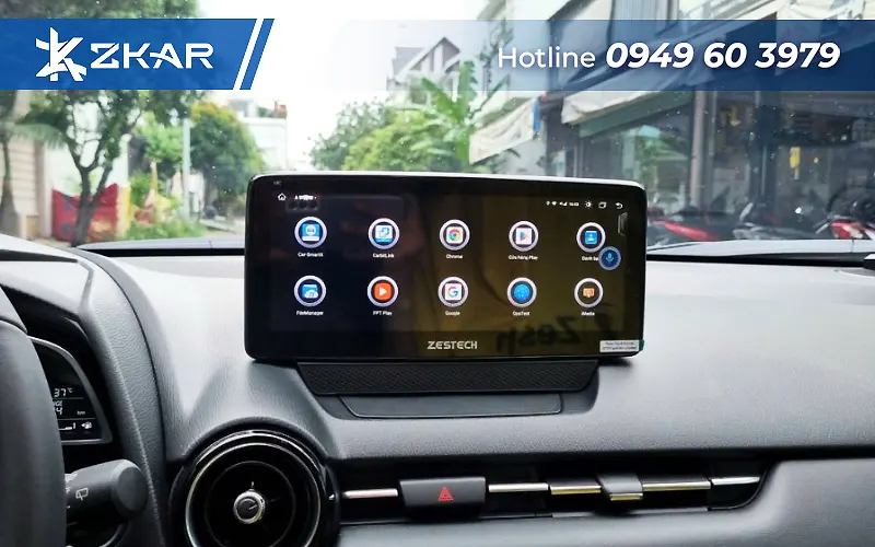 Xe Mazda CX-3 Lắp Màn Android – Giải Trí Đỉnh Cao