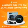 Android Box Vinfast VF3 HTD D14 Ultra New