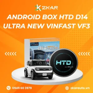 Android Box Vinfast VF3 HTD D14 Ultra New