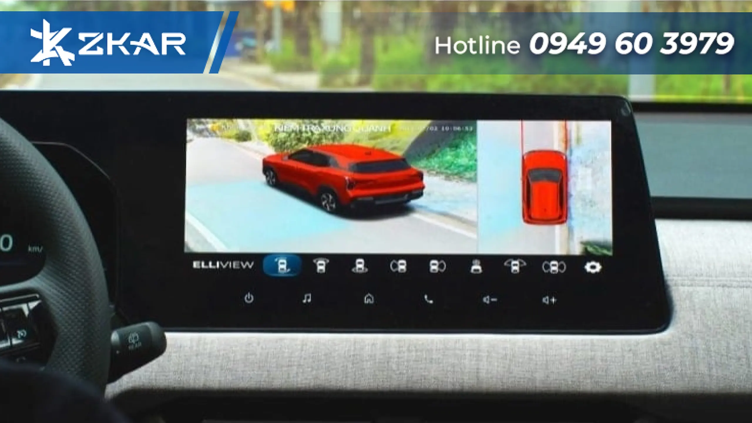 Camera 360 độ Elliview V5MX dành cho Mitsubishi Xforce
