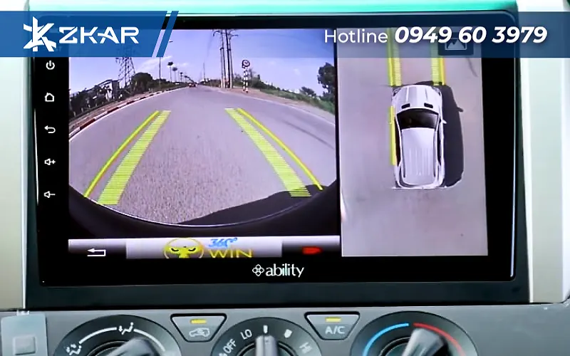 Camera 360 Owin 3D Xe Vinfast Limo Green