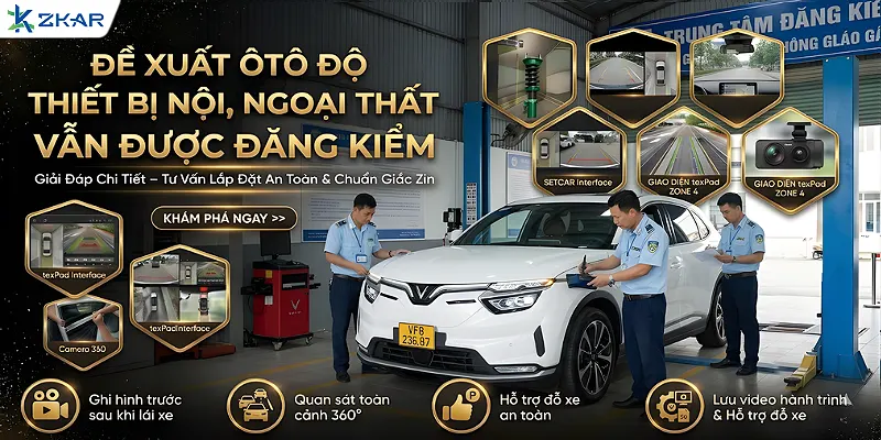 Đề xuất ôtô độ thiết bị nội, ngoại thất vẫn được đăng kiểm