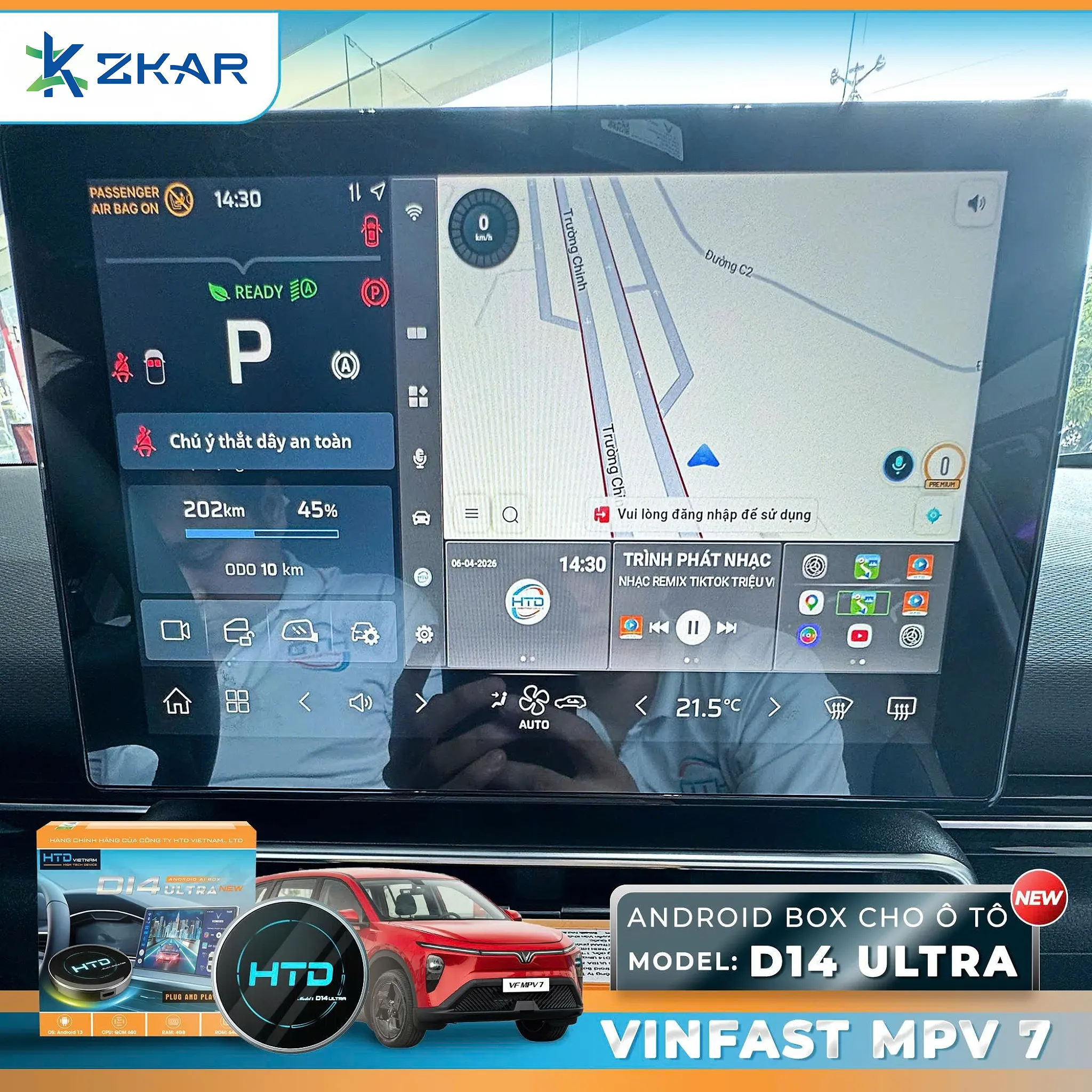 Địa chỉ lắp androidbox mpv7 uy tín tại tphcm
