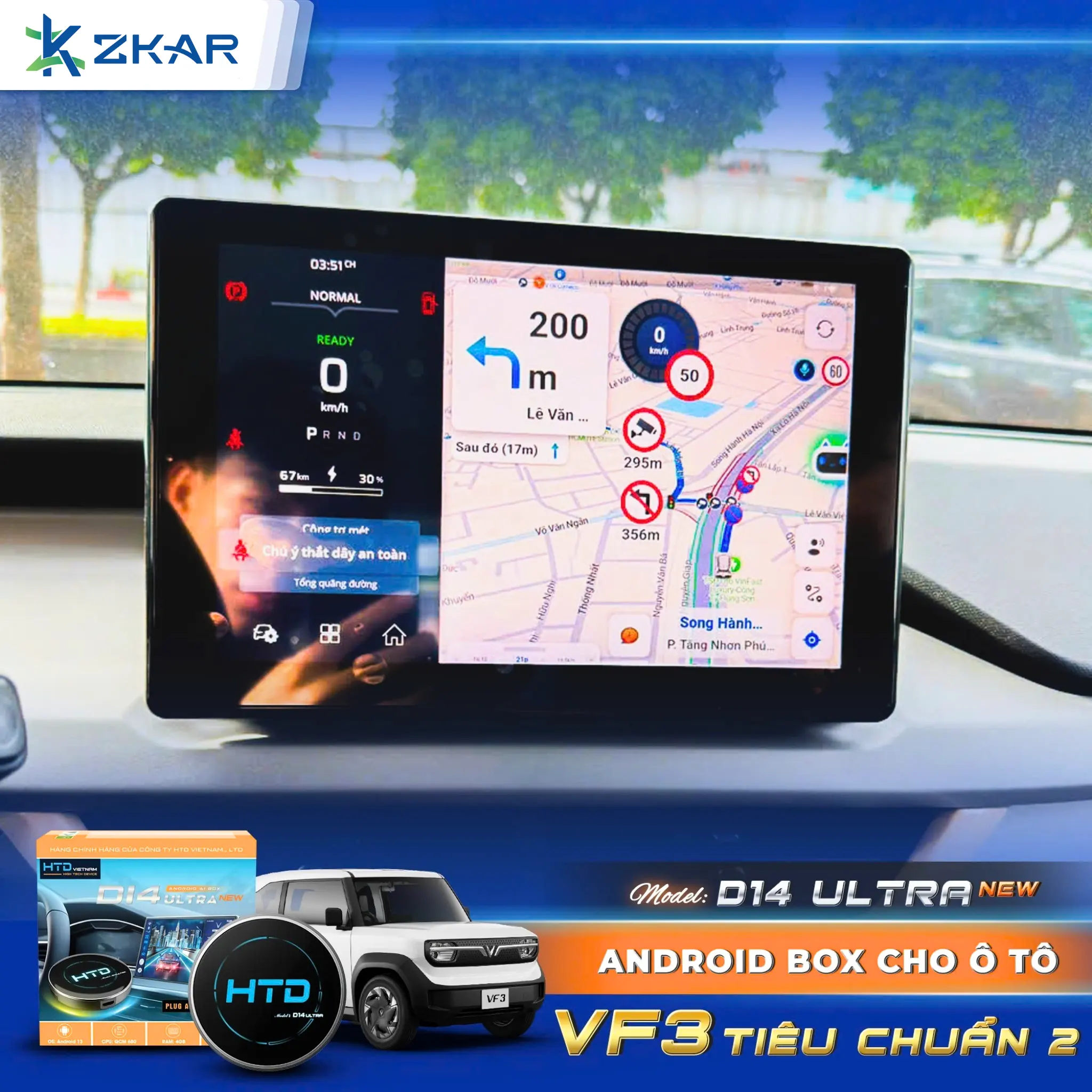 Địa chỉ lắp androidbox vf3 uy tín tại tphcm