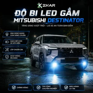 Độ Bi LED Gầm Mitsubishi Destinator Tại TP.HCM