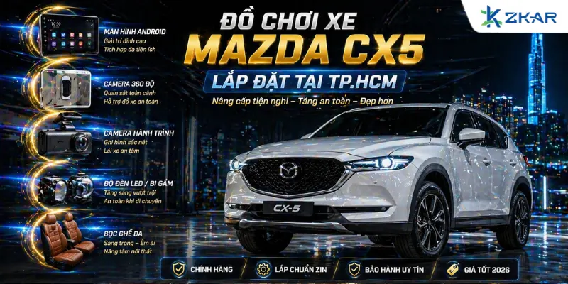 Đồ Chơi Xe Mazda CX5 Tại TP.HCM