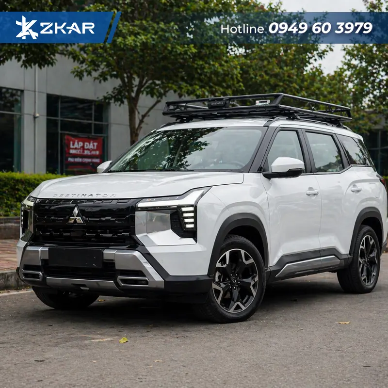 Giá Nóc Mitsubishi Destinator Lắp Thực Tế Trên Xe - ZKar Auto