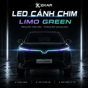 Led Cánh Chim Phía Trước VinFast Limo Green