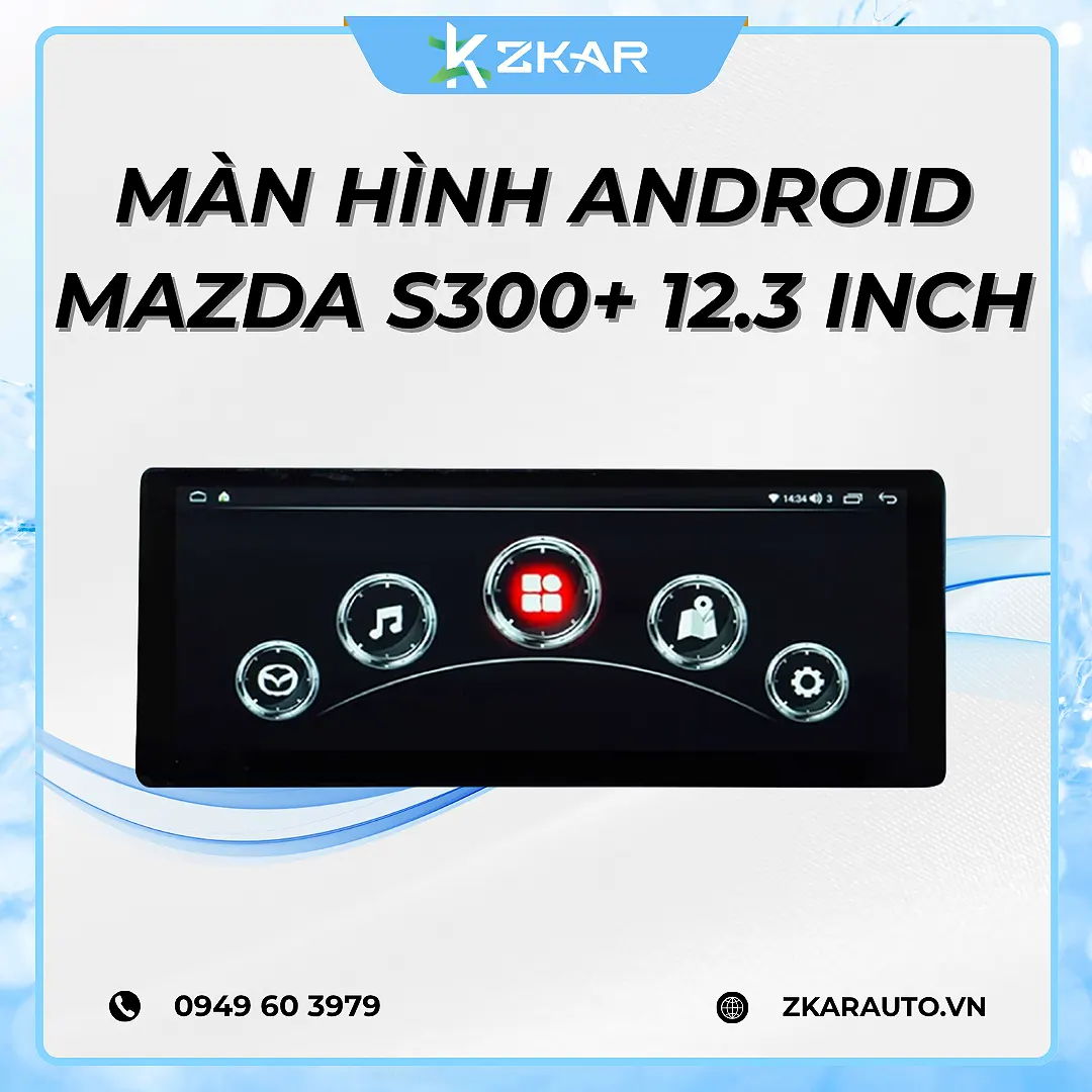 Màn Hình Android Winca Mazda S300+ 12.3 Inch