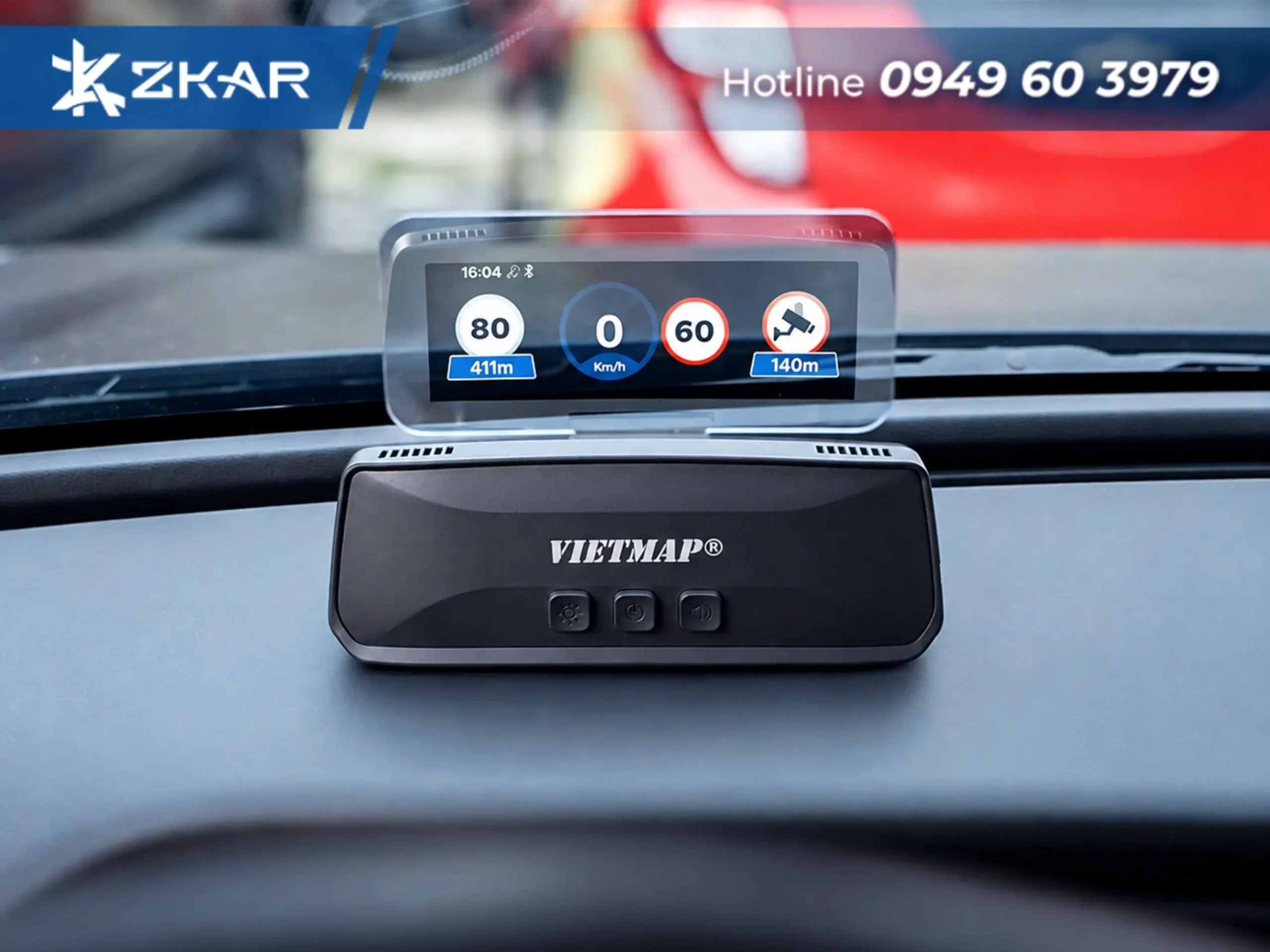 Màn Hình HUD Kính Lái VinFast VF MPV 7