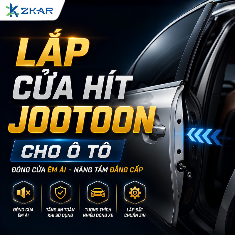 Lắp Cửa Hít Jootoon Cho Ô Tô