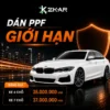 Bảng Giá PPF Inmax Gói Giới Hạn - ZKAR AUTO