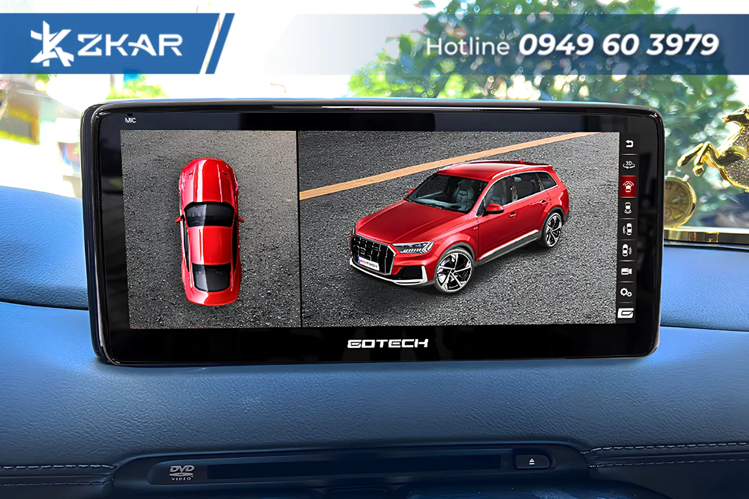 Camera 360 Độ Elliview V5S Xe Mazda Cx5
