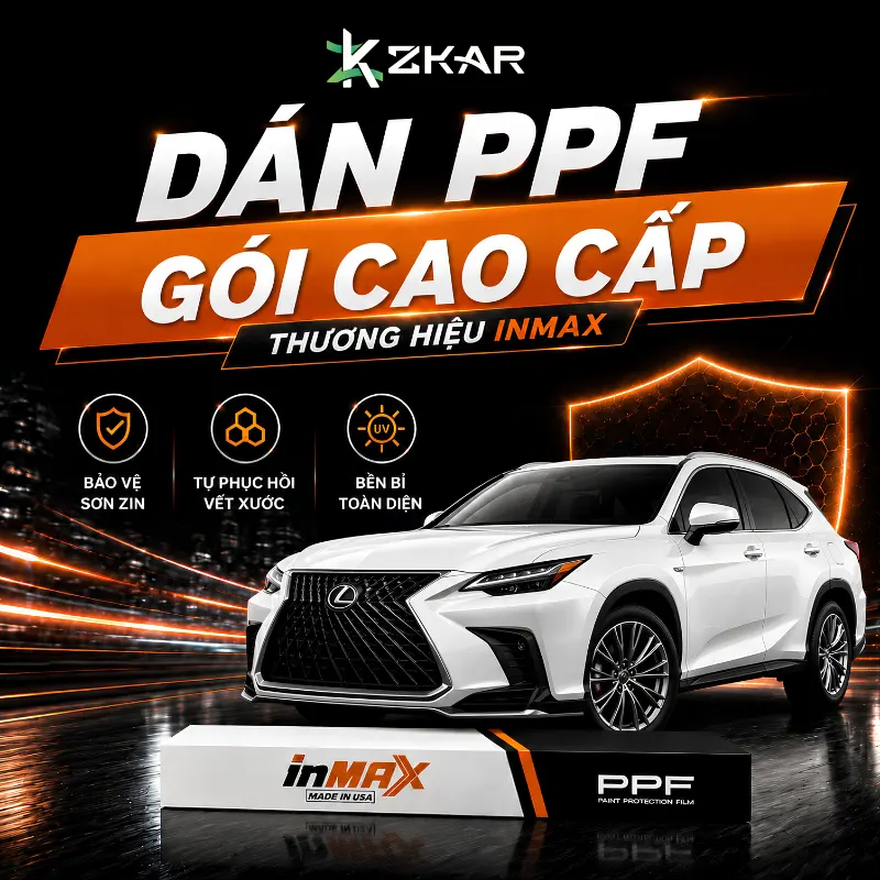 Dán PPF Gói Cao Cấp Cho Ô Tô - PPF INMAX