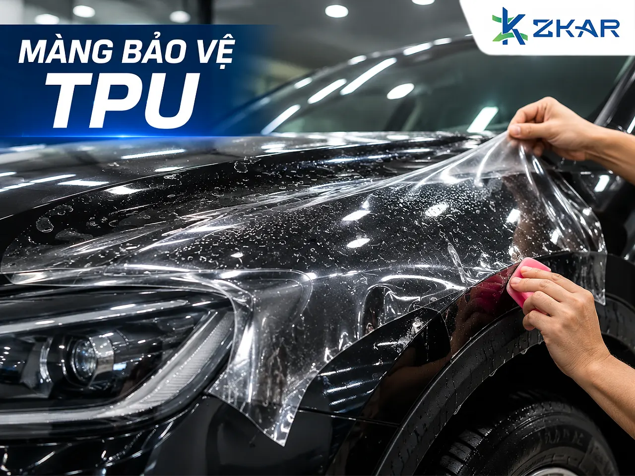 Dán PPF TPU Bảo Vệ Sơn Xe