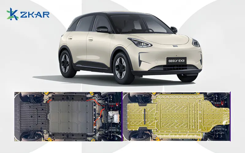 Địa chỉ lắp tấm bảo vệ pin geely ex2 uy tin tại sài gòn - zkar auto