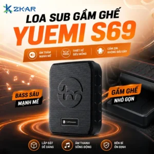 Lắp Loa Sub Yuemi S69 Ô Tô