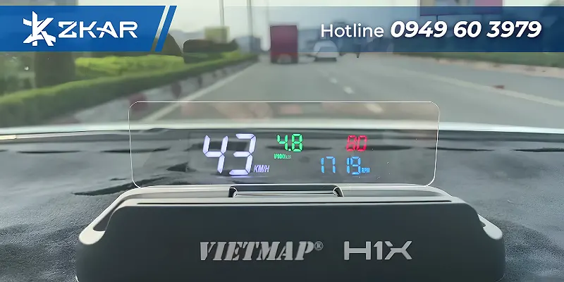 Màn Hình Hud Vietmap HUD H1X Xe Mazda CX5