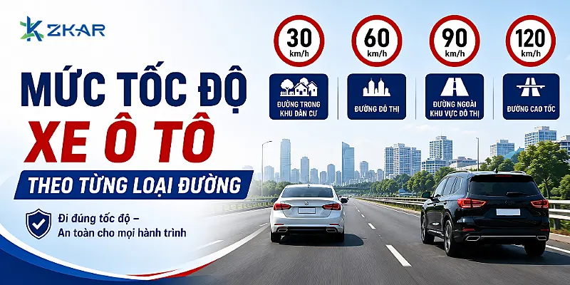 Mức Tốc Độ Xe Ô Tô Theo Từng Loại Đường