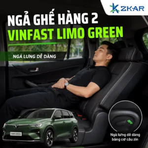 Ngả Ghế Hàng 2 Cho VinFast Limo Green
