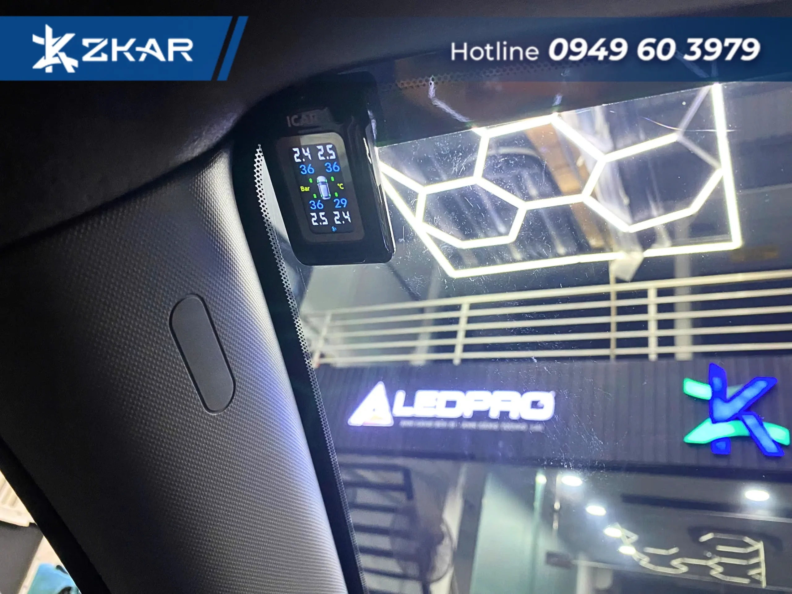 Theo Dõi Áp Suất Lốp Xe VinFast Limo Green Theo Thời Gian Thực