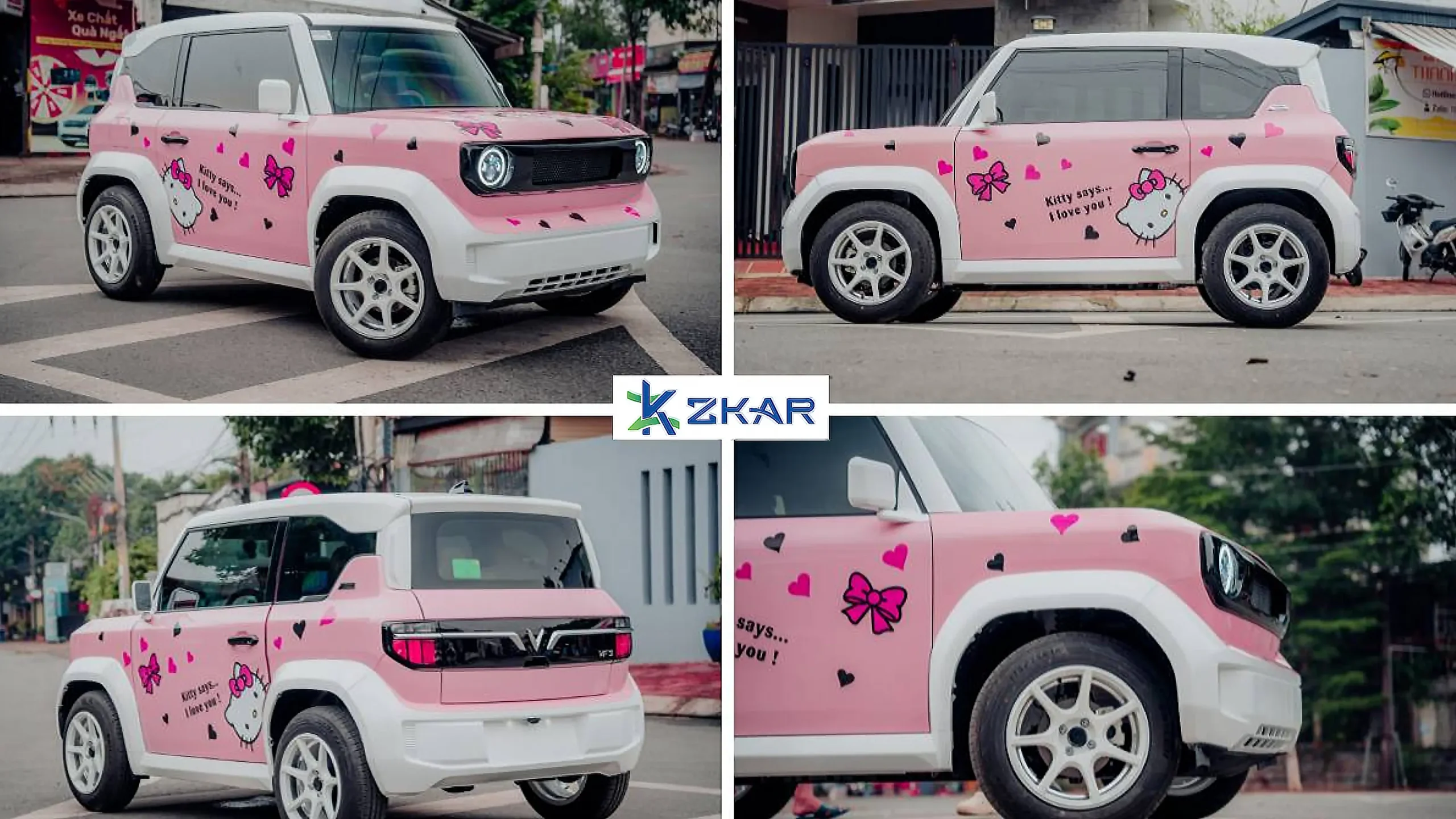 VF3 Hello Kitty Edition Cute Nhất Hiện Nay