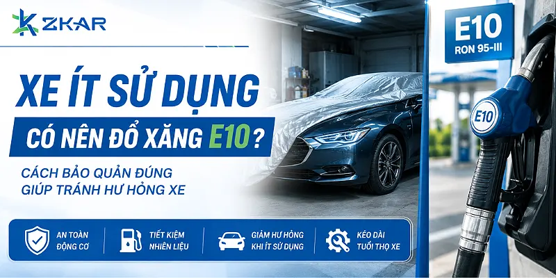 Xe Ít Sử Dụng Có Nên Đổ Xăng E10? Những Điều Chủ Xe Cần Biết