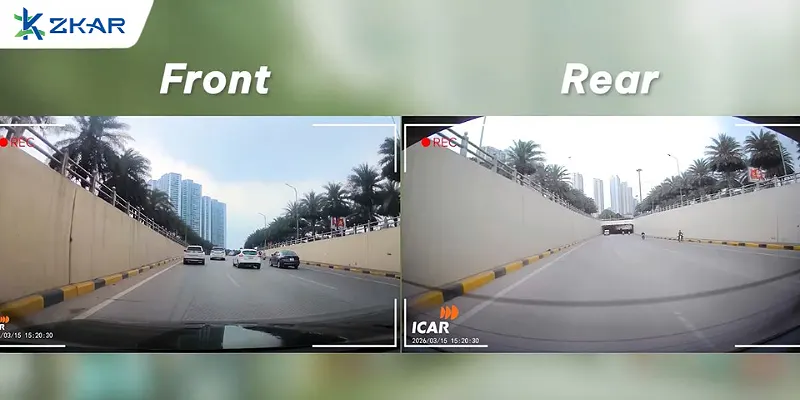 Cam Ghi hình ellicam a770 trước sau sắc nét đảm bảo bằng chứng toàn diện