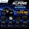 Combo Âm thanh Alpine Cho Mitsubishi Xforce - Giá 21TR070