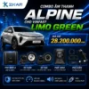 Combo Âm Thanh Alpine Cho VinFast Limo Green - Giá 28tr200