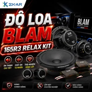 Độ Loa BLAM 165R3 Relax Kit Cho Ô Tô