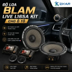 Độ Loa BLAM LIVE L165A KIT – Acoustic Cho Ô Tô