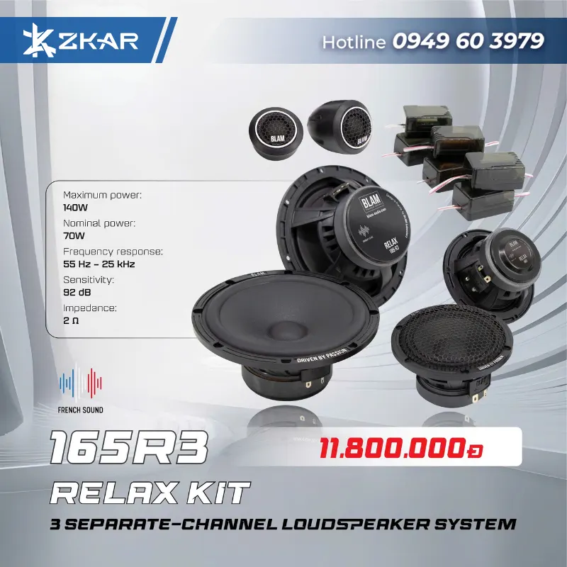 Giá Loa âm thanh BLAM Kit 165R3 Relax