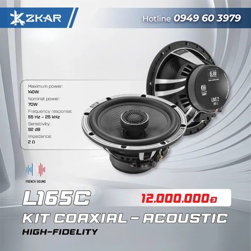 Giá Loa âm thanh BLAM LIVE L165C Kit Coaxial