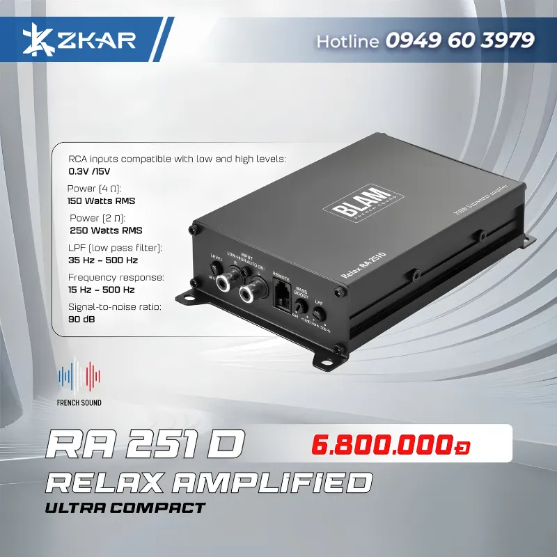 Giá Loa âm thanh BLAM RA 251 D RELAX AMPLIFIED