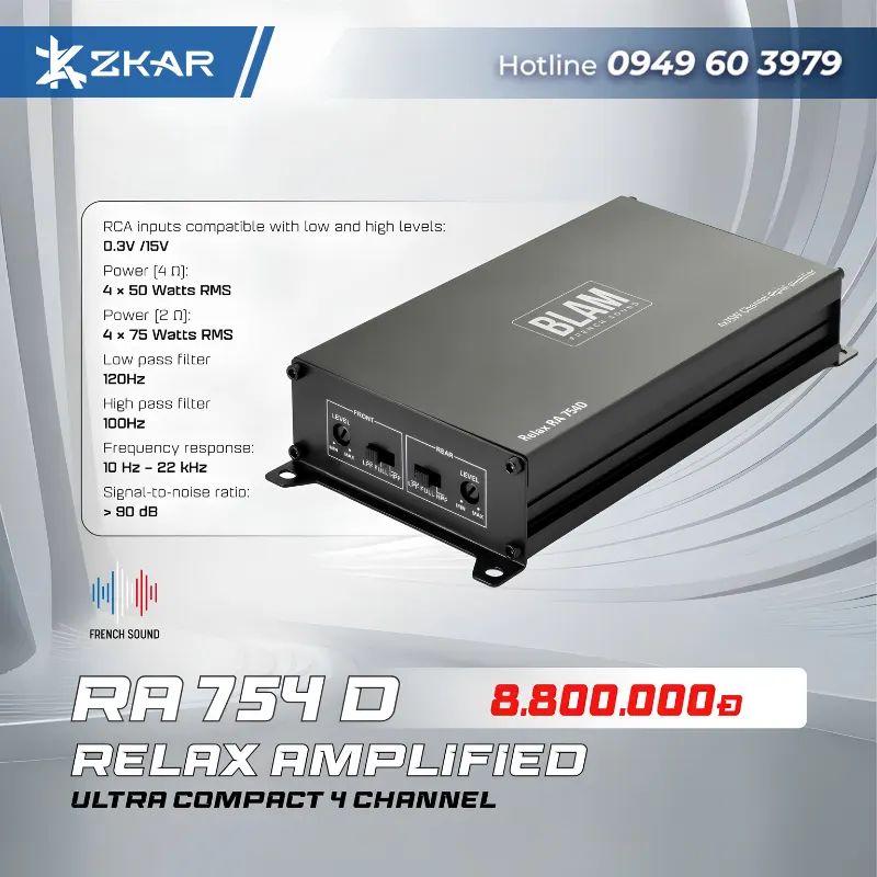 Giá Loa âm thanh BLAM RA 754 D RELAX AMPLIFIED