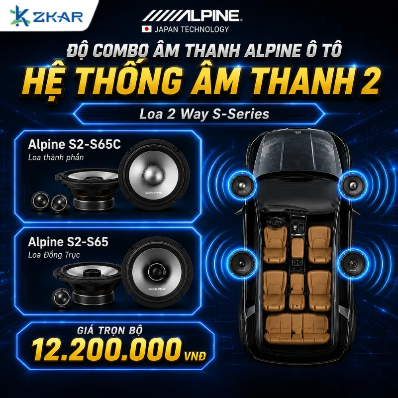Gói Độ Loa Hệ Thống Âm Thanh Alpine 2