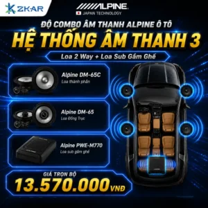 Gói Độ Loa Hệ Thống Âm Thanh Alpine 3