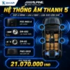 Gói Độ Loa Hệ Thống Âm Thanh Alpine 5