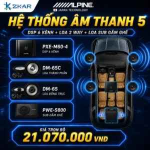 Gói Độ Loa Hệ Thống Âm Thanh Alpine 5