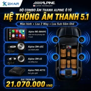 Gói Độ Loa Hệ Thống Âm Thanh Alpine 5.1