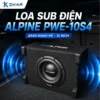Loa Sub Điện Alpine PWE-10S4 10 Inch Ô Tô