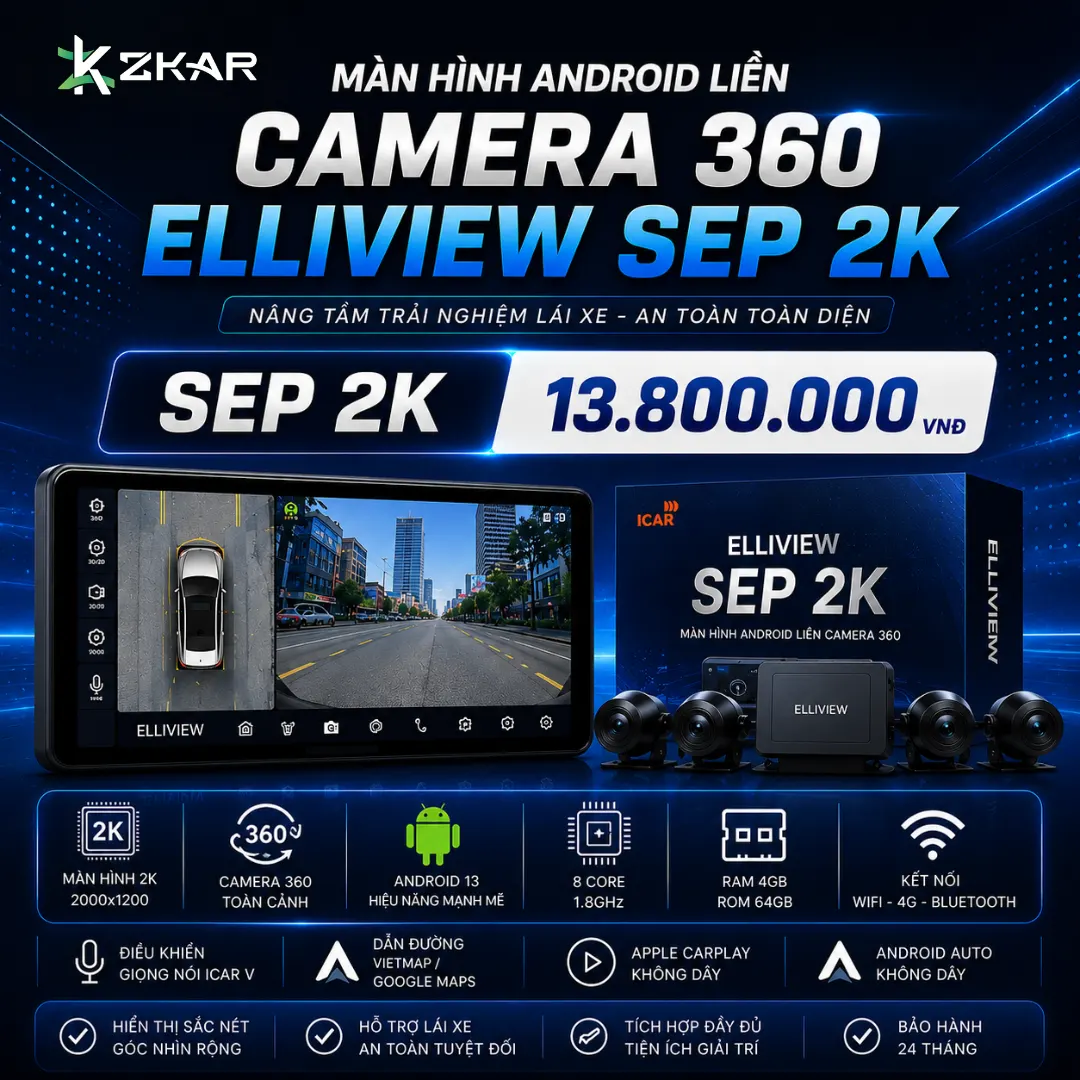 Bảng Giá Màn Hình Elliview SEP 2K 360