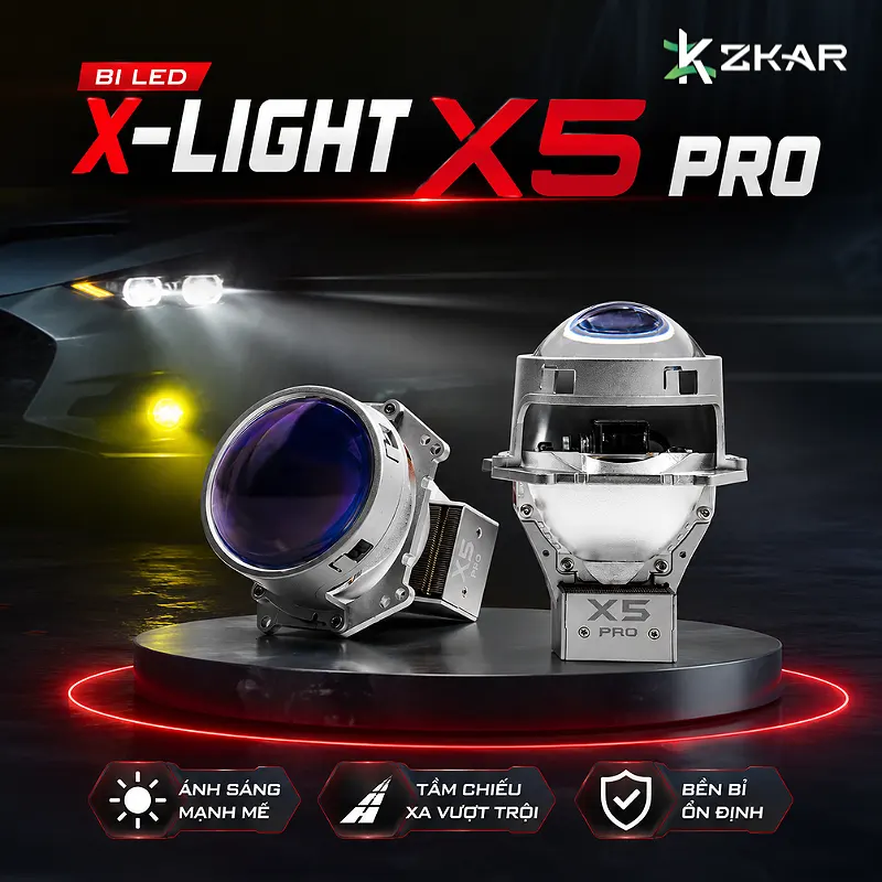Đèn Bi LED X-Light X5 Pro