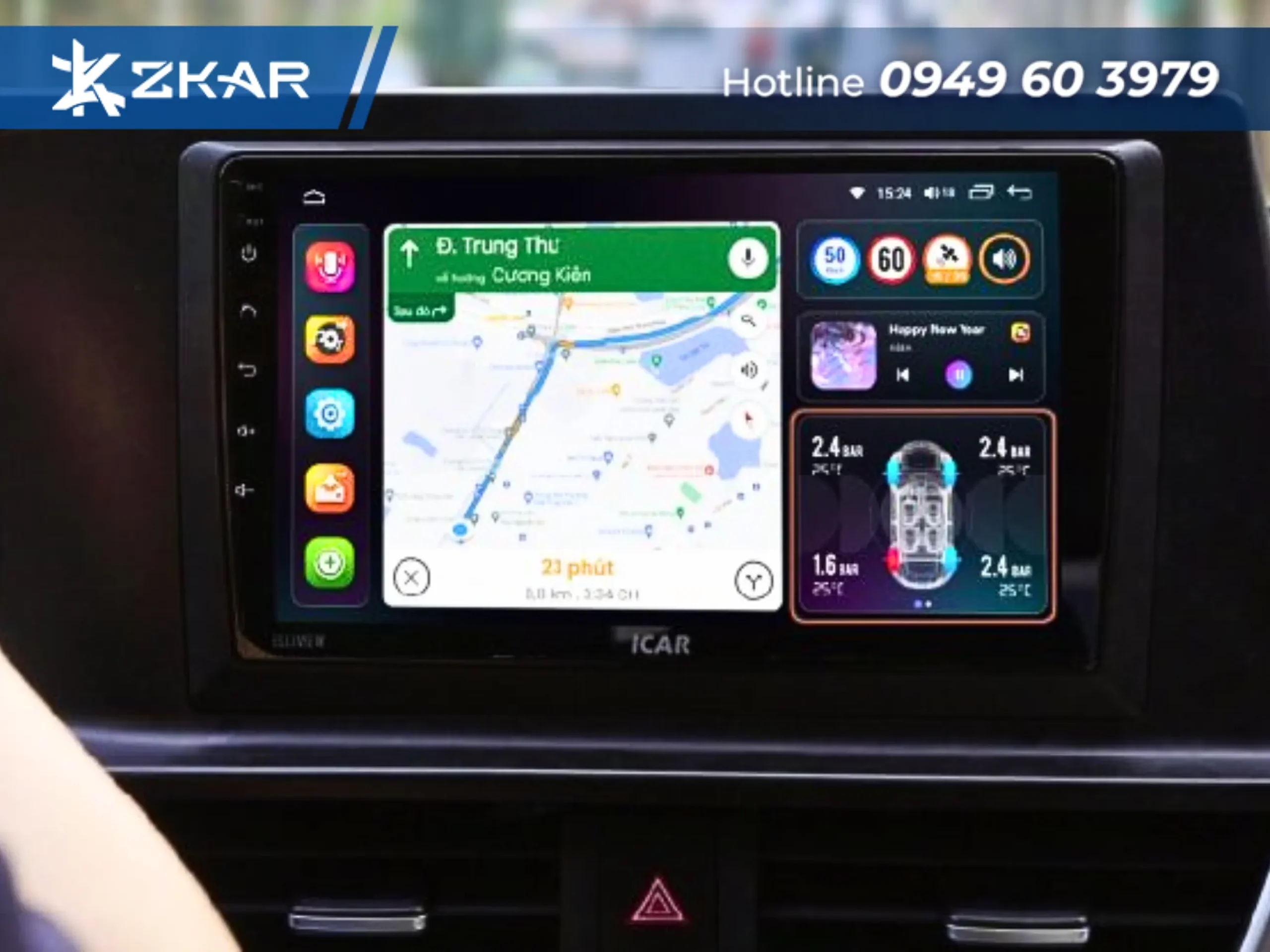 Địa Chỉ Lắp Màn Hình ICAR Elliview S5 Premium