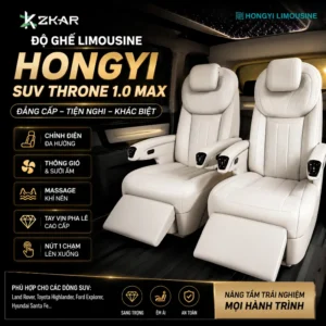 Độ Ghế Limousine HONGYI SUV THRONE 1.0 MAX
